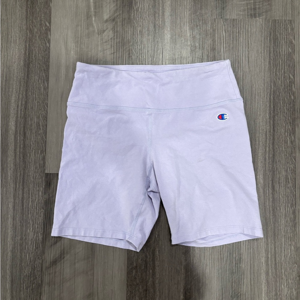 Champion Women's Light Purple Bike Shorts
